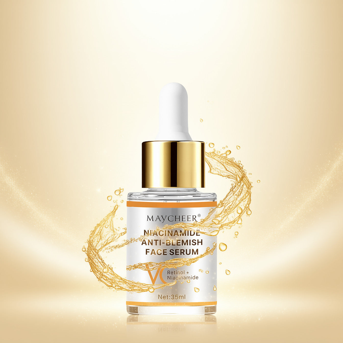 – إشراقة وشد بشرتك بشكل طبيعي ✨ Niacinamide + Retinol