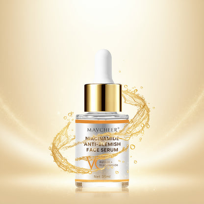 – إشراقة وشد بشرتك بشكل طبيعي ✨ Niacinamide + Retinol