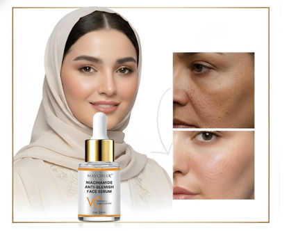 – إشراقة وشد بشرتك بشكل طبيعي ✨ Niacinamide + Retinol